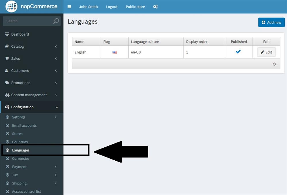 How to create a multi-language store site with nopCommerce ...
