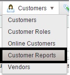 nopcommerce reports