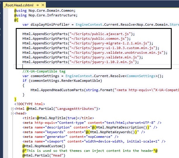 nopcommerce theme