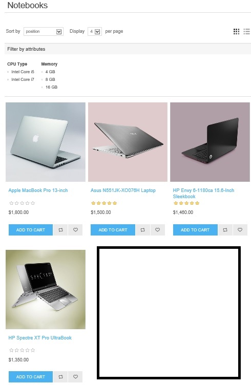 nopcommerce page size