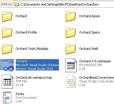 Installing asp.net orchard cms